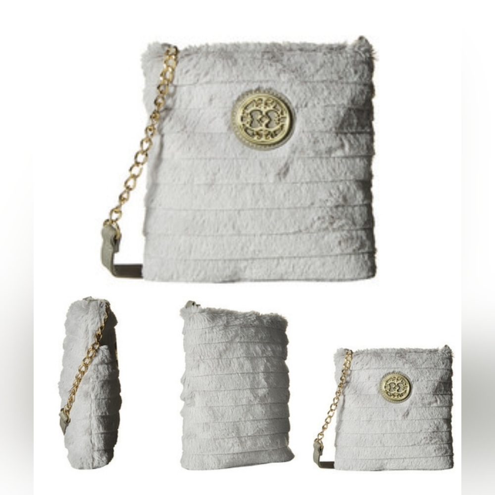 Gabriella Rocha Jainne Furry Fuzzy Crossbody Purse